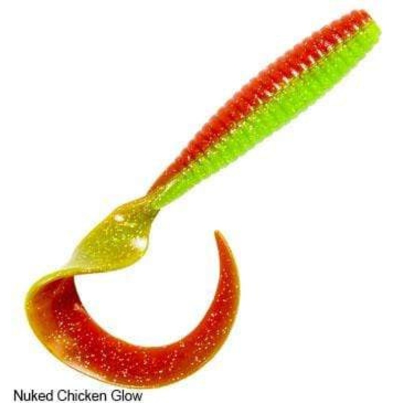 Z-Man DoormatadorZ Saltwater Grubs Atomic Sunrise 5″ – 4pk