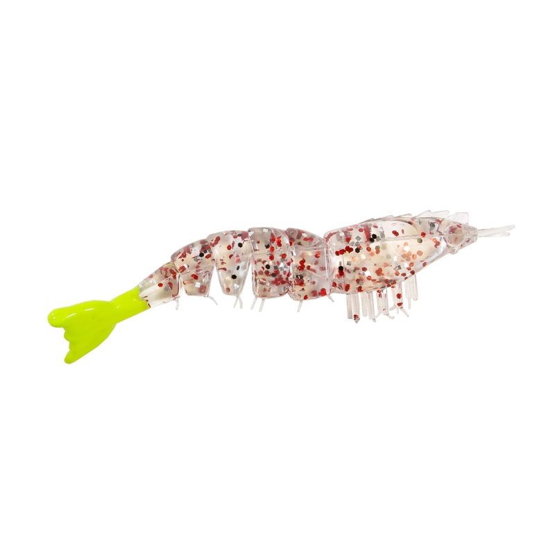 Z-Man EZ ShrimpZ Unrigged 3.5″ Pack of 4 Natural