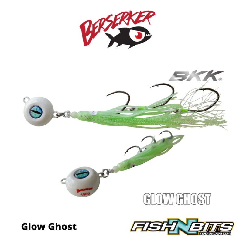 Berserker – Meathead Hybrid Jig 60g Bloody Cray Glow