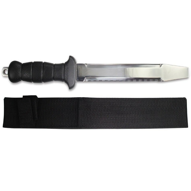 Land and Sea Abalone Tool 420 Dive Knife with Sheath