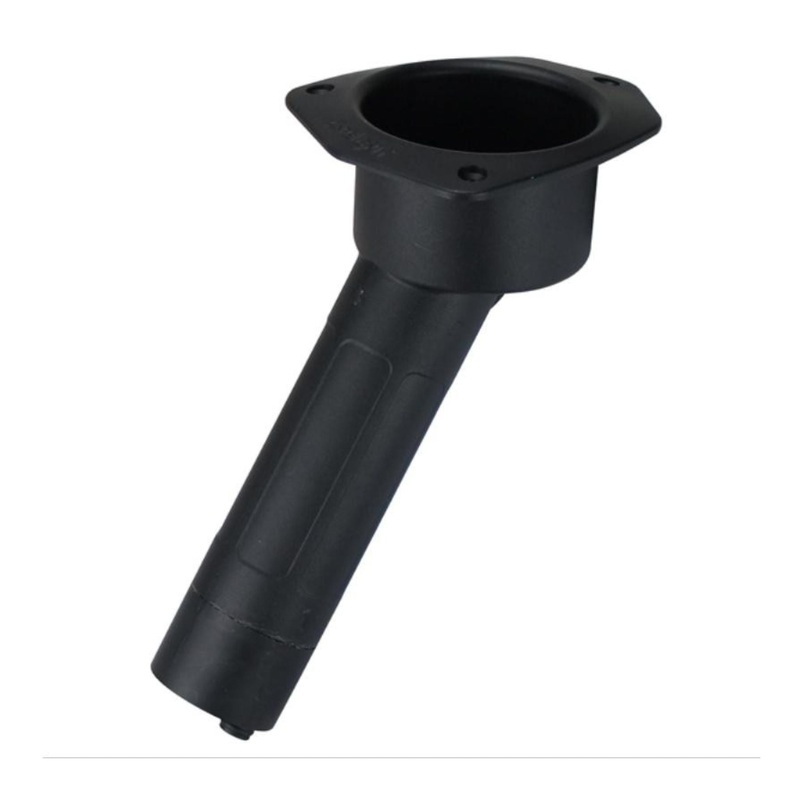 Relaxn Rod And Cup Holder Black 30Deg. Black