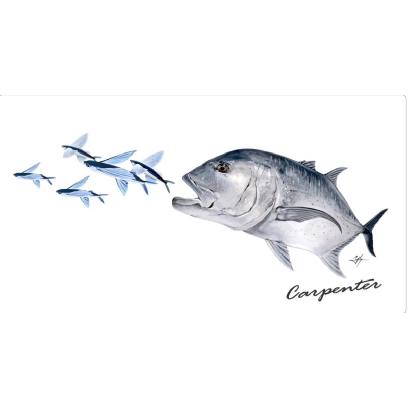 Carpenter 23 Sticker Decal Giant Trevally