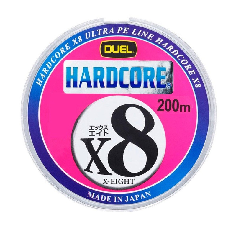 DUEL Hardcore X8 200m 0.132mm 5.8kg 5Color #0.6