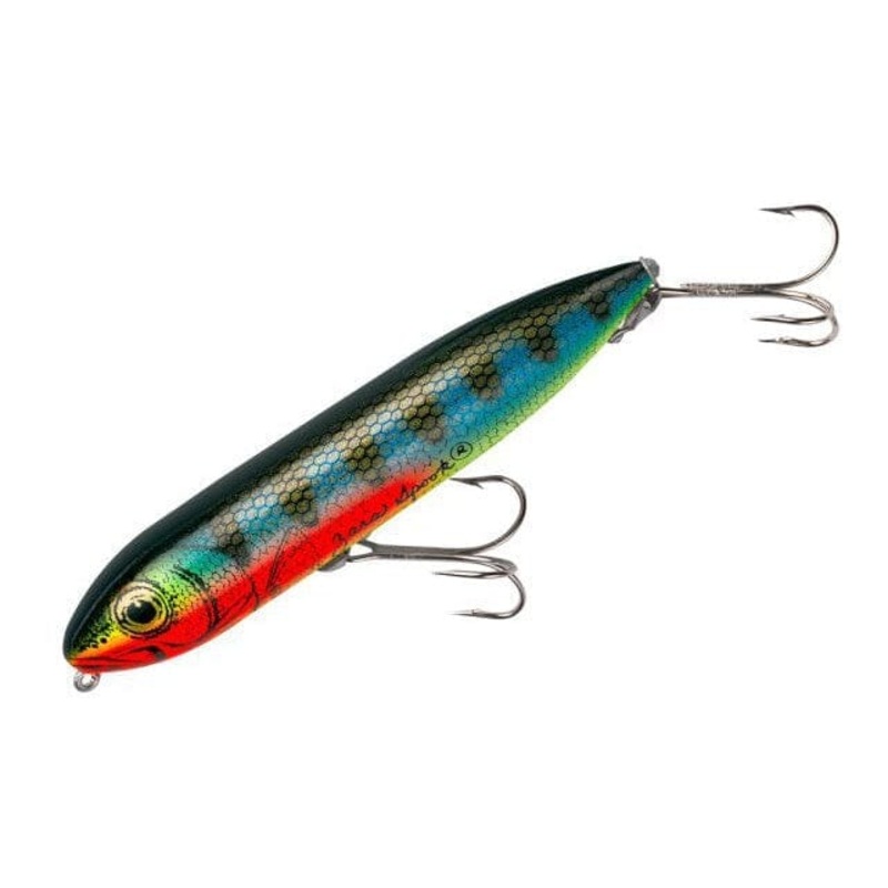 Heddon Zara Spook Black G Finish Natural Perch