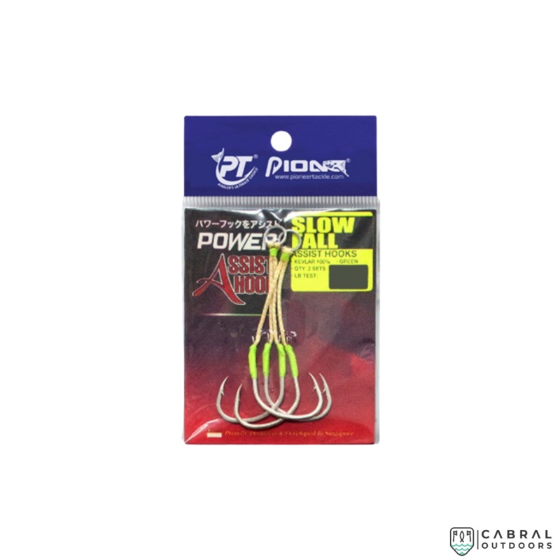 Pioneer Slow Fall Asist Hooks 2/0