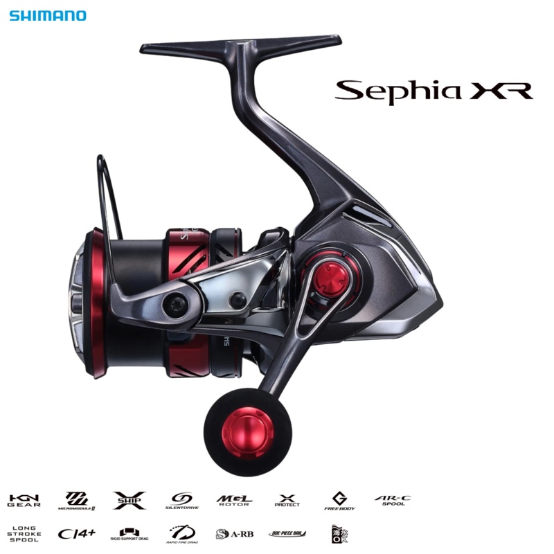 Shimano Sephia XR Spinning Reel for Squid Fishing C3000SDHHG