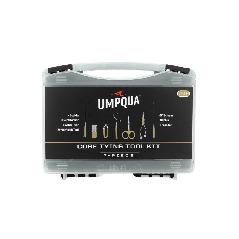 Umpqua Dreamstream+ Core Fly Tying Kit 7pc Tan