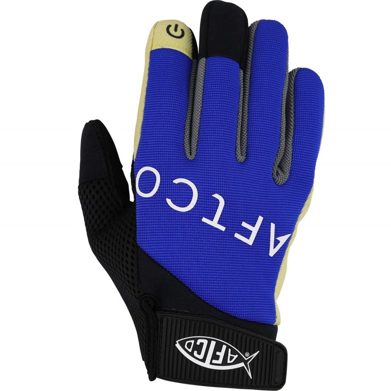 Aftco Blue Utility Gloves MEDIUM