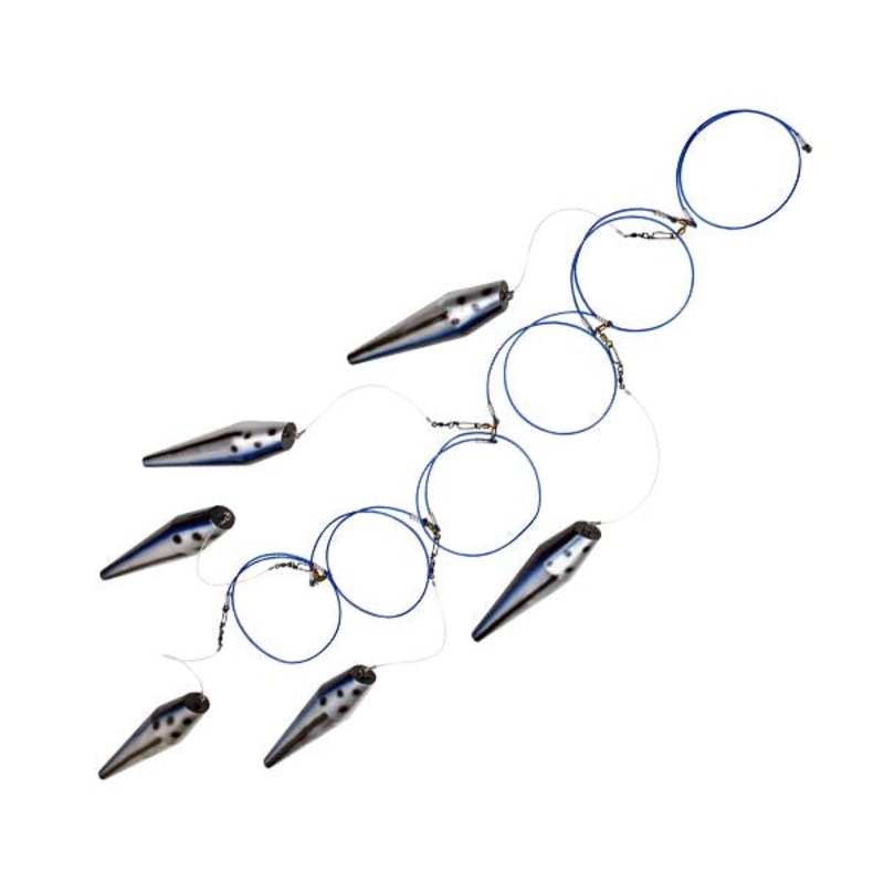 Boone Lulu Dolphin 13.5in 6-Pin Rigged Ultimate Pin Teaser