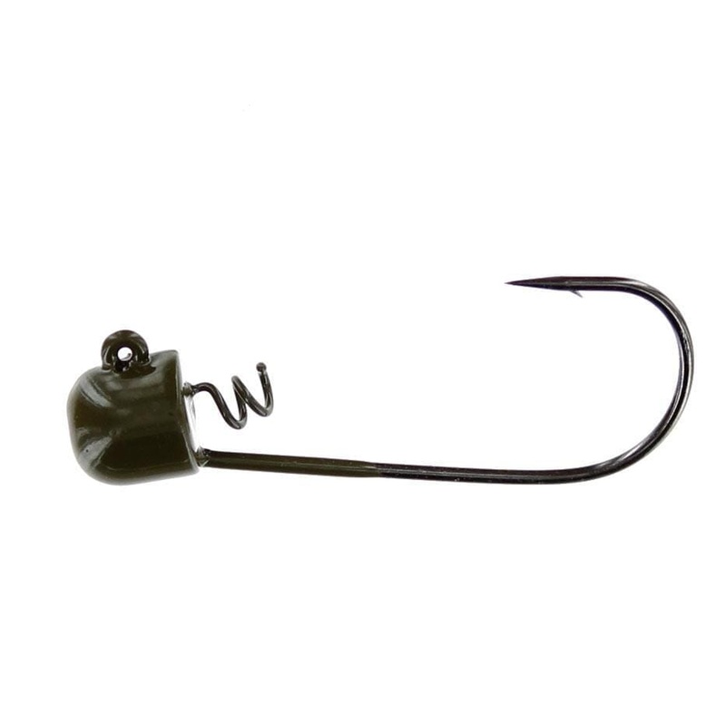 Gambler Screw Lock Giggy Head Black 3Pk 1/8 4/0