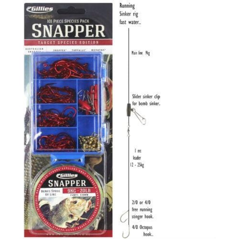 Gillies Snapper Species Pack