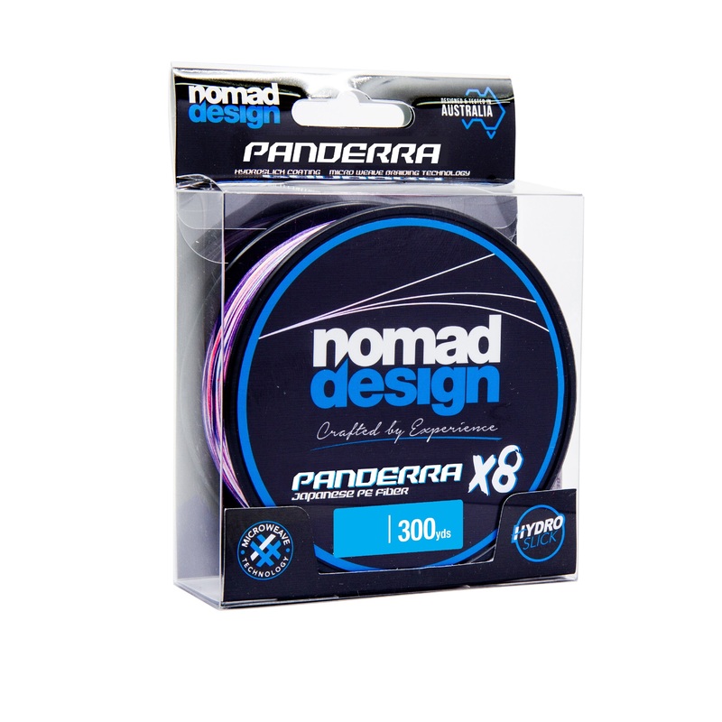 Nomad Panderra 8X Braid Multicolor 150yd 10lb