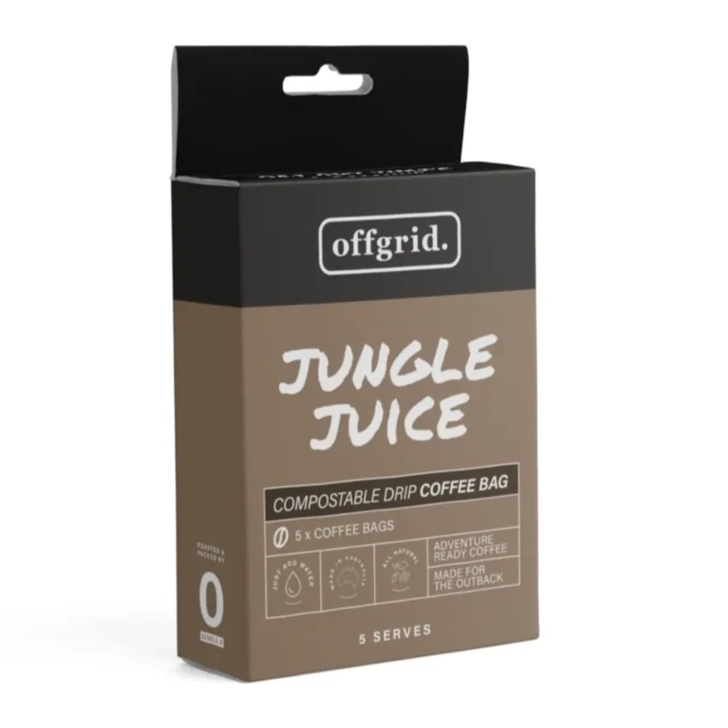 Offgrid Provisions Jungle Juice Parachute Coffee 5pk