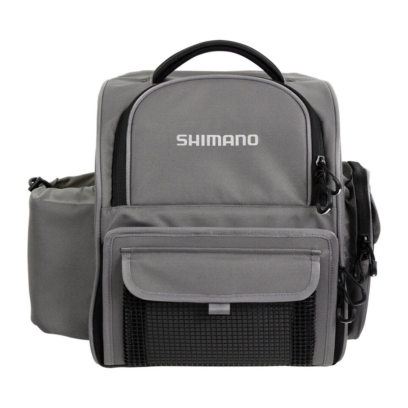 Shimano Back Pack Medium With Tackle Box 2023 Grey Grey