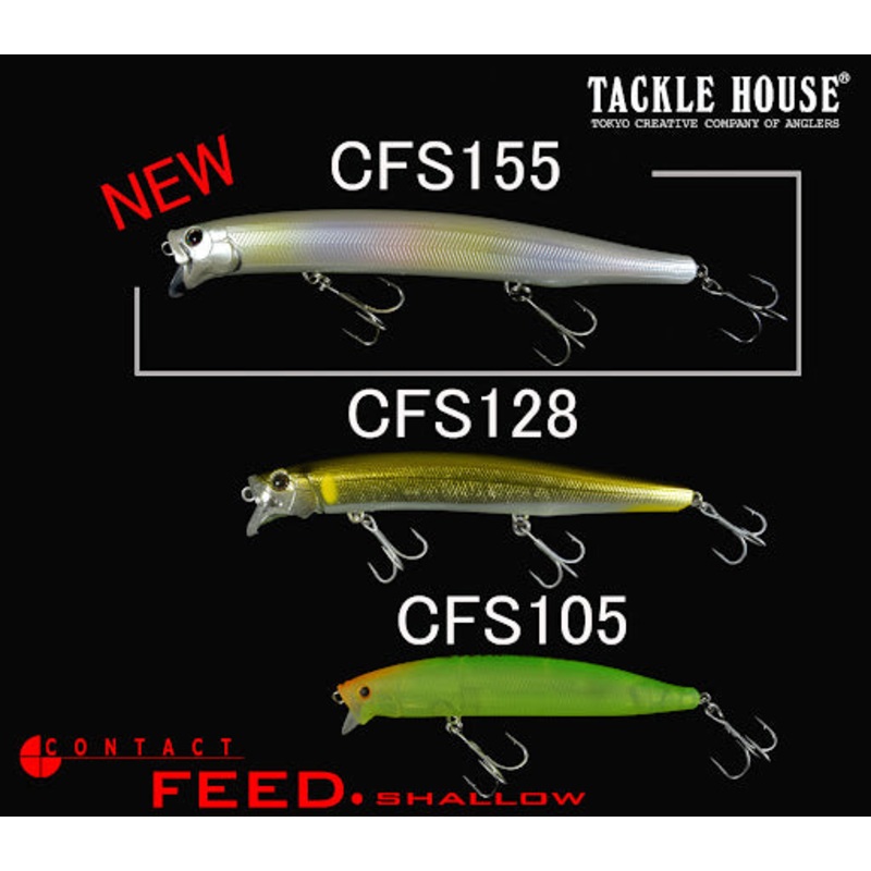 TACKLE HOUSE CONTACT FEED SHALLOW 105 01. Pearl Red Head