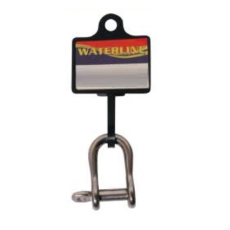 Waterline 920106 Semi Round Dee D Shackle 6mm