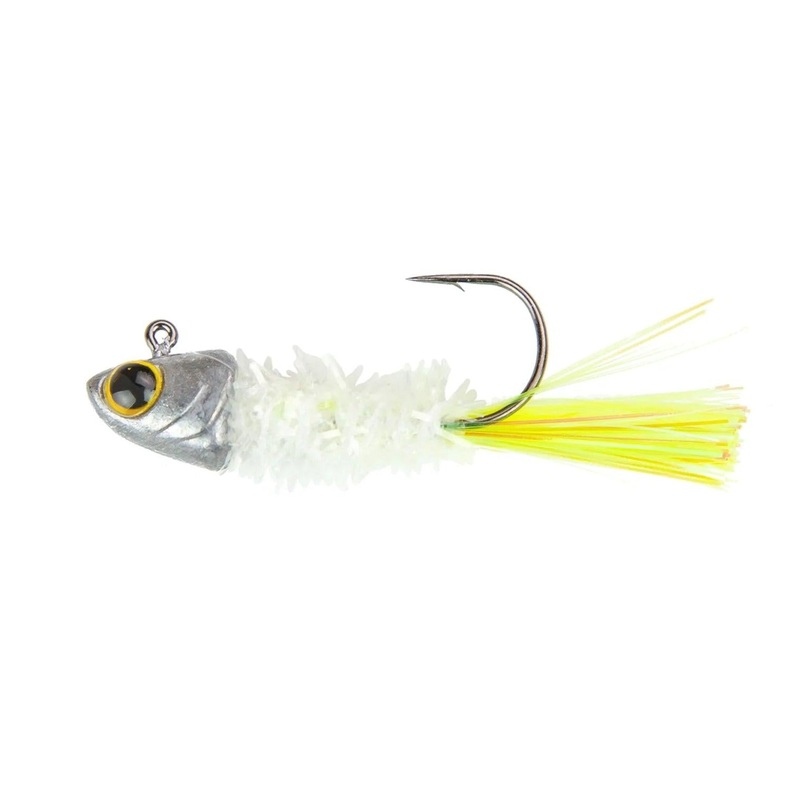 6th Sense Spangle Tinsel Jig Shad-Treuse 1/32oz