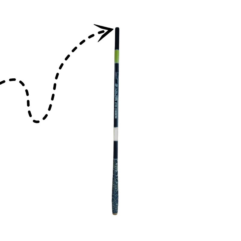 [B-Stock] Lucana Ninja Carbon Pole Rod | 9ft 9ft