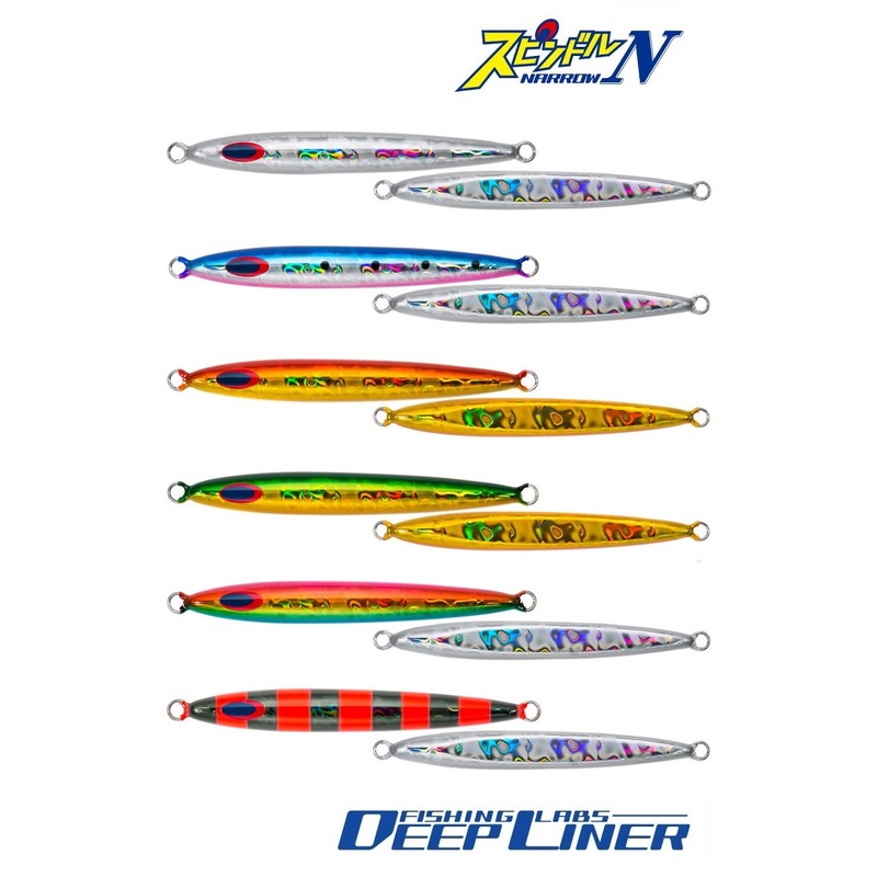 Deepliner Metal Jig Spindle Narrow 60g No.35 Panda-Glow-3