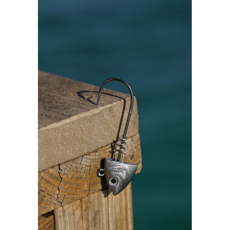 Get Thumped Jigheads For 7in Swimbait Bodies 1oz Naked