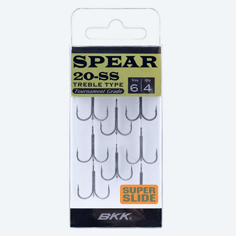 Hameon Triple BKK Spear-20 SS #12 – 8 pcs