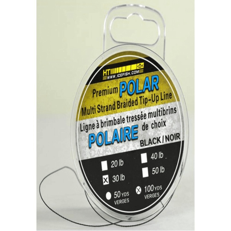 HT Polar Multi Strand Braided Tip Up line 30