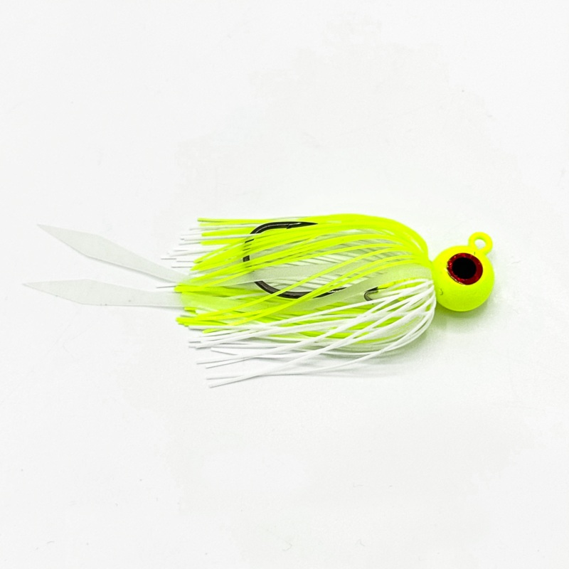 MagicTail Magic Squid Hoochie Chartreuse 1/4oz