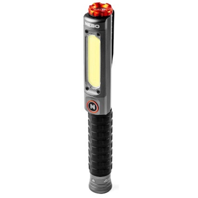 Nebo Big Larry Pro+ Reachargeable 600LM Worklight & 220LM Flashlight 600LM