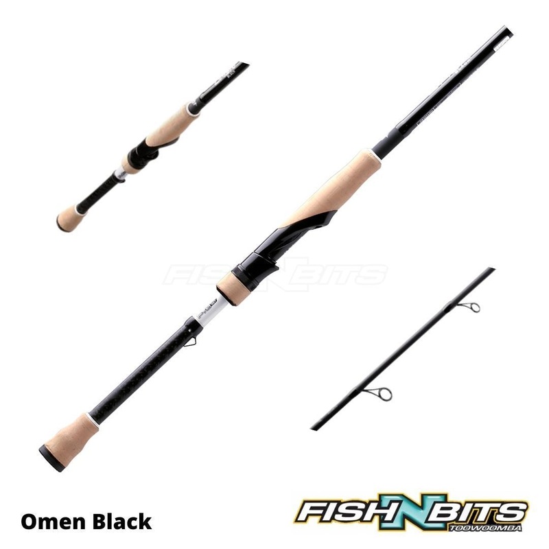 13 Fishing – Omen Black Spin 71MH2 – 7’1ft 12-20lb 2pc