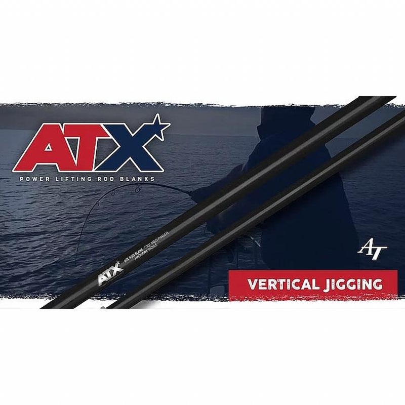 American Tackle ATX Vertical Jigging 5’8″ (80-150#) Rod Blank