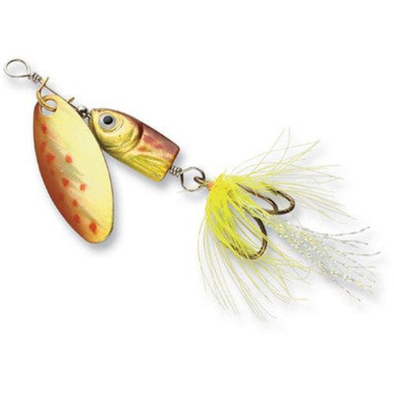 Blue Fox Flash Spinner 1/8oz Black Chartreuse