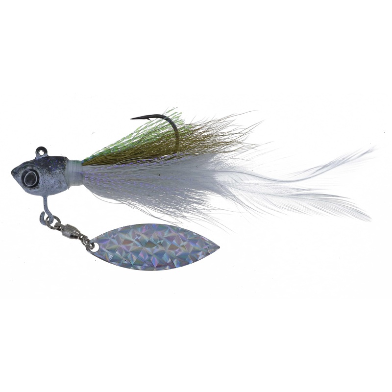 Hudson Hammer Feathered Underspin Candy Shad 3/8 oz 4/0