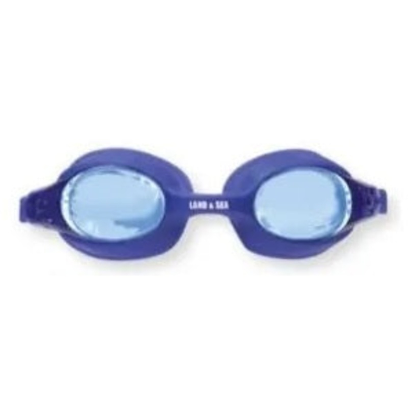 Land and Sea Junior Silicone Swimming Goggle Blue