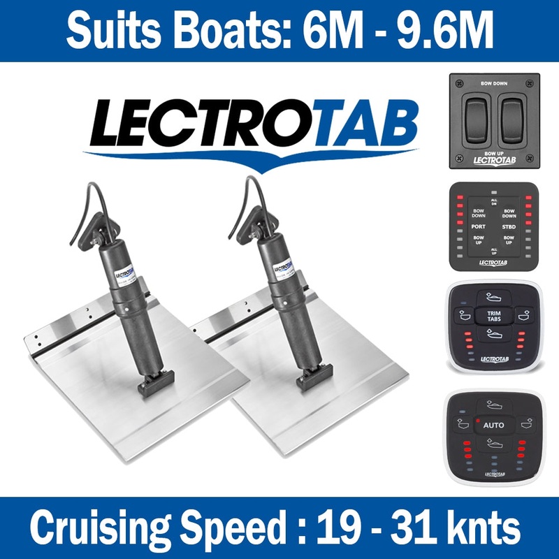 Lectrotab 12×12 Standard One Touch Trim Tab Kit – 8455
