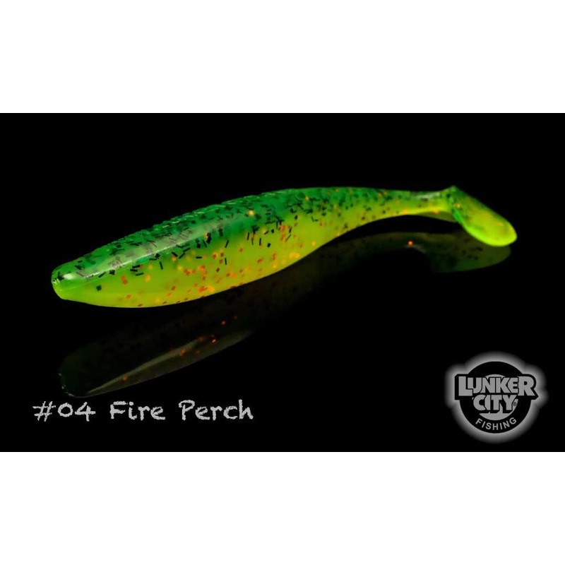 LUNKER CITY Swimfish 5″ (128 mm) – 4 pc #01