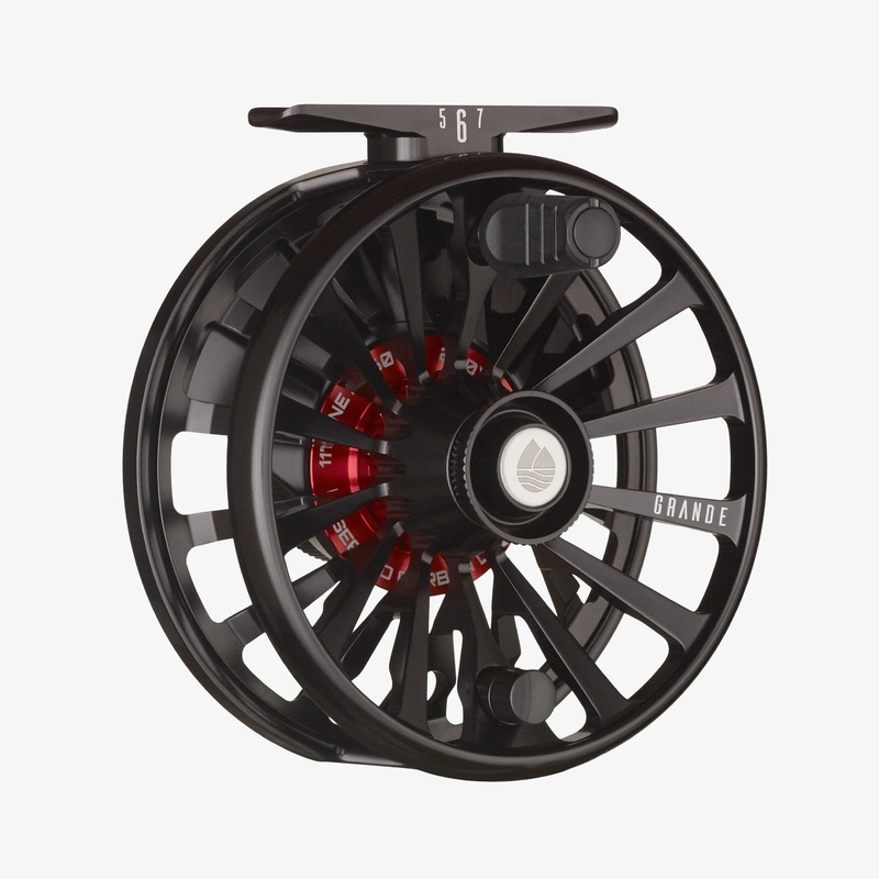 Redington Grande Fly Reels 5/6/7 Black