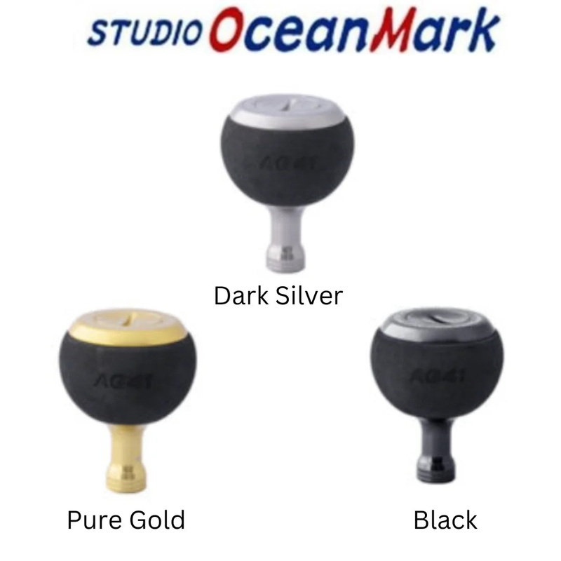 S.O.M 22 Custom Reel Handle AG41L Pure Gold