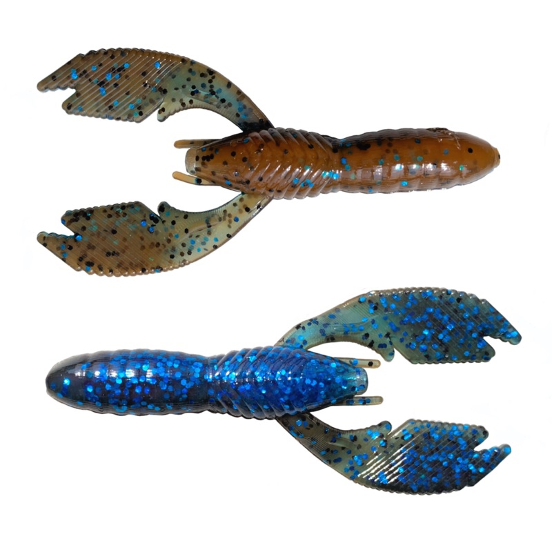 Trophy Lures 4″ Torpedo Craw Paca Style Crayfish / Crawdad Bait Alabama Craw