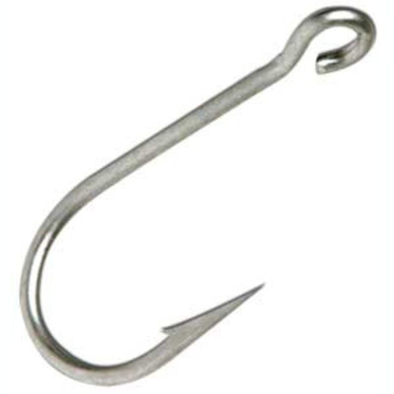 VMC 9171PS Open Eye Siwash Hooks 1/0 – 10 pack