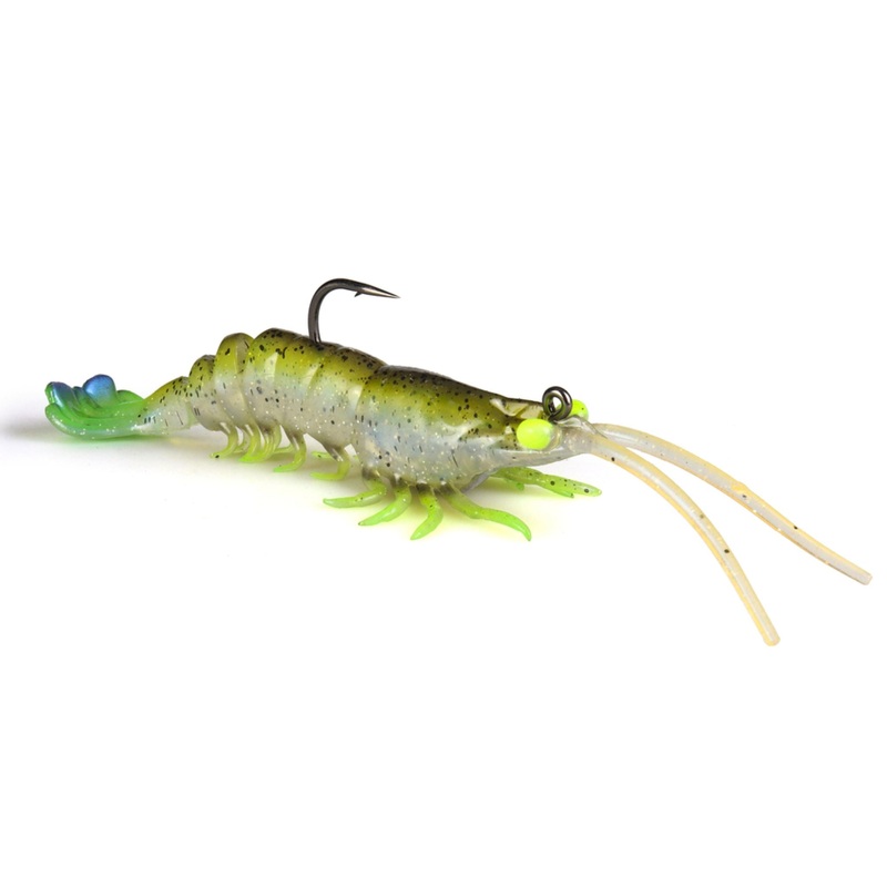 Zman Prawnz Elite Soft Plastic 3.5 INCH 3/16OZ 2PK BEER RUN