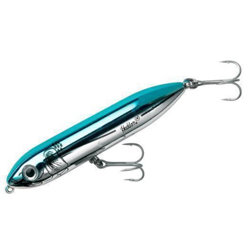 Heddon Super Spook Jr. Blue Chrome