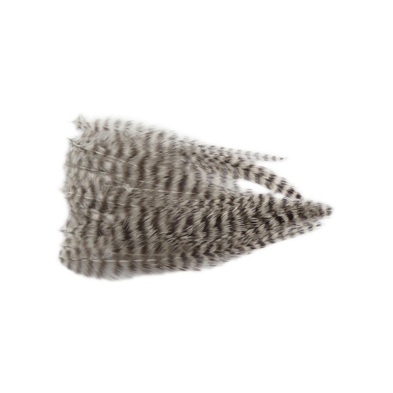 Neck Hackle Mini Pack Medium MEDIUM NATURAL GRIZZLY