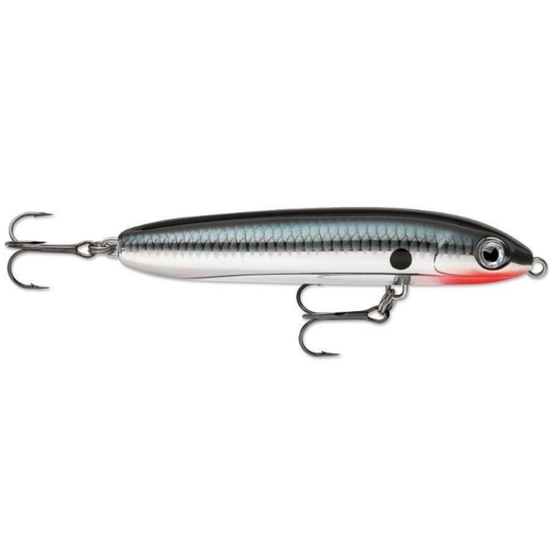Rapala Skitter V Topwater Fishing Lure | Size: 10-13cm | 14-28g 10cm Chrome