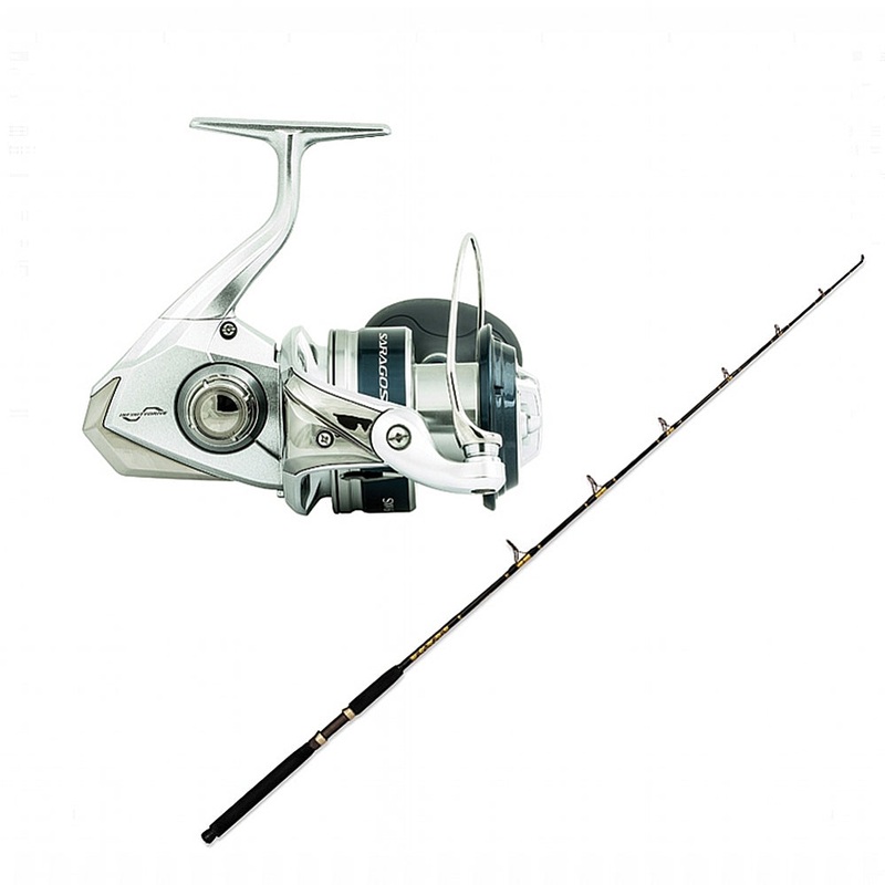 Shimano Saragosa SW A 8000HG w/ CHAOS SPC 15-30 6FT6IN Composite Spin CG 66