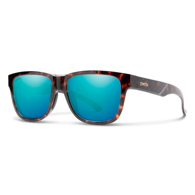 Smith Lowdown Slim 2 Polarized Sunglasses Tortoise – Opal Mirror