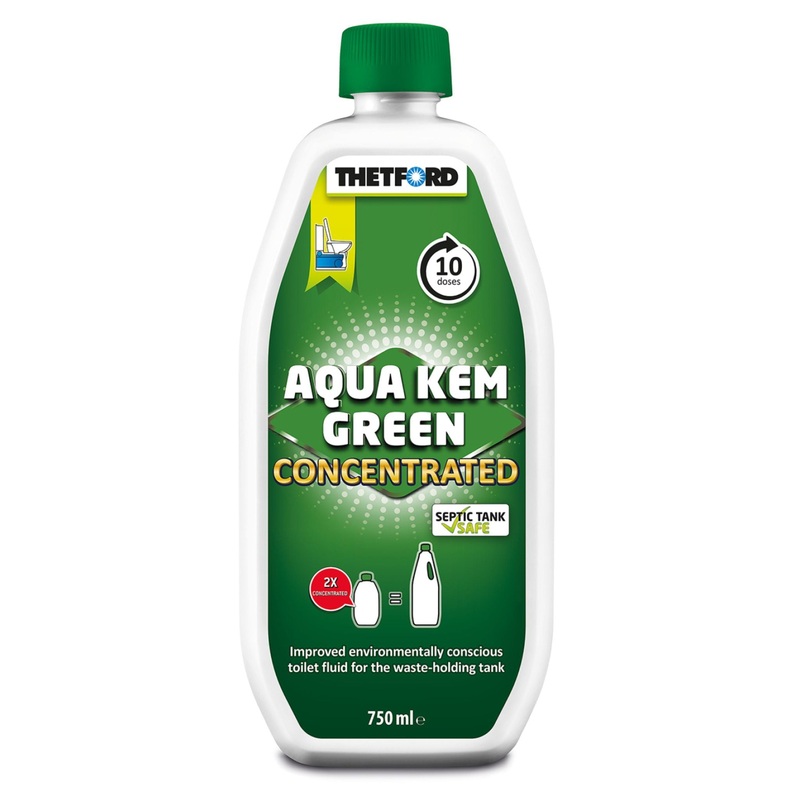 Thetford Aqua Kem Green Concentrated 750ml 750ML GREEN