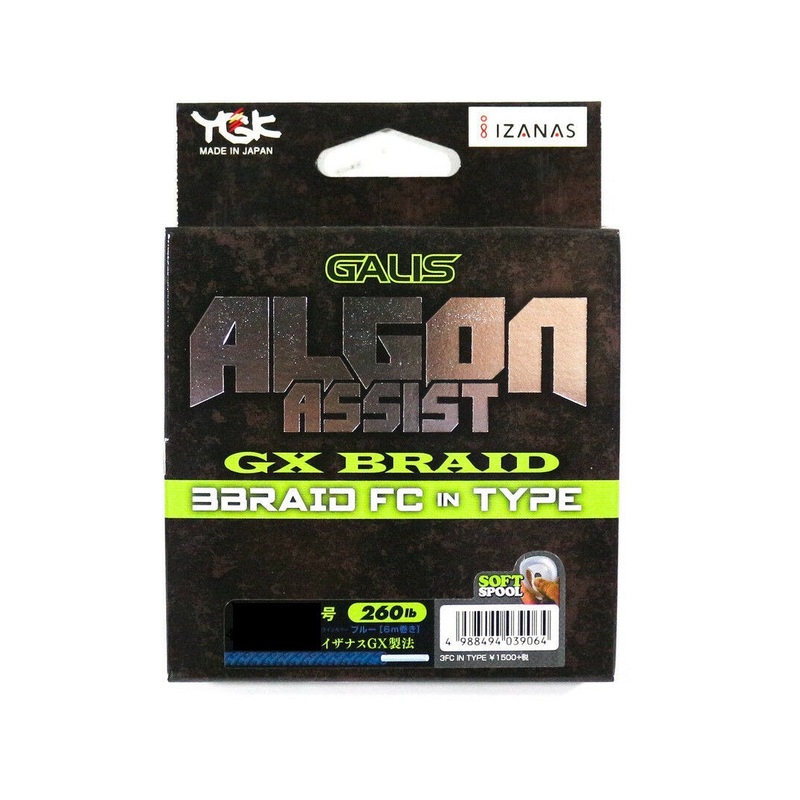 YGK Galis Algon Assist GX Braid – Braid FC In Type #8 – 100Lb