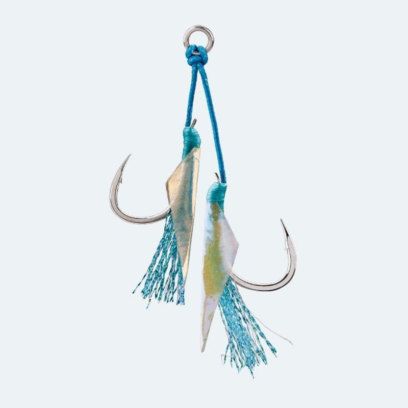 Bkk Sea Ranger Plus Assist Hooks MD Glow 2pk