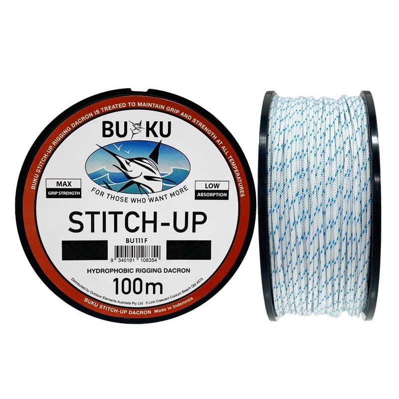 Buku Stitch Up Dacron Line – 100m 130lb