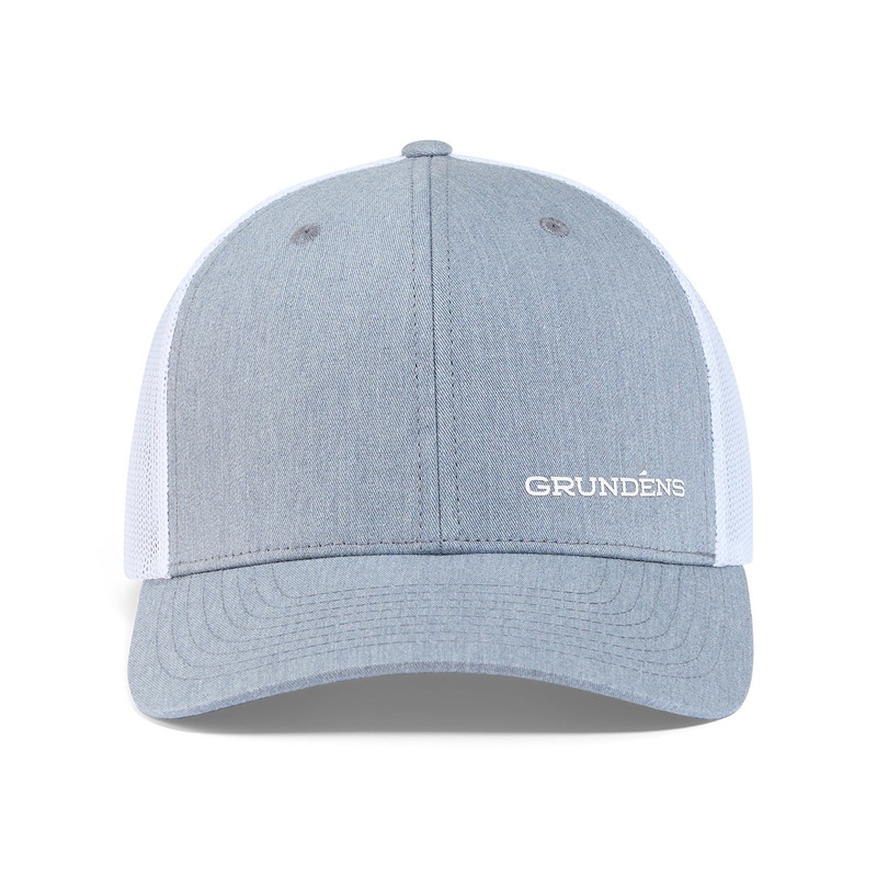 Grundens Iconic Trucker Hat – Heather Grey